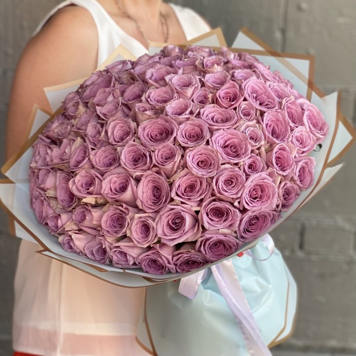 101 сиреневая роза Индиго